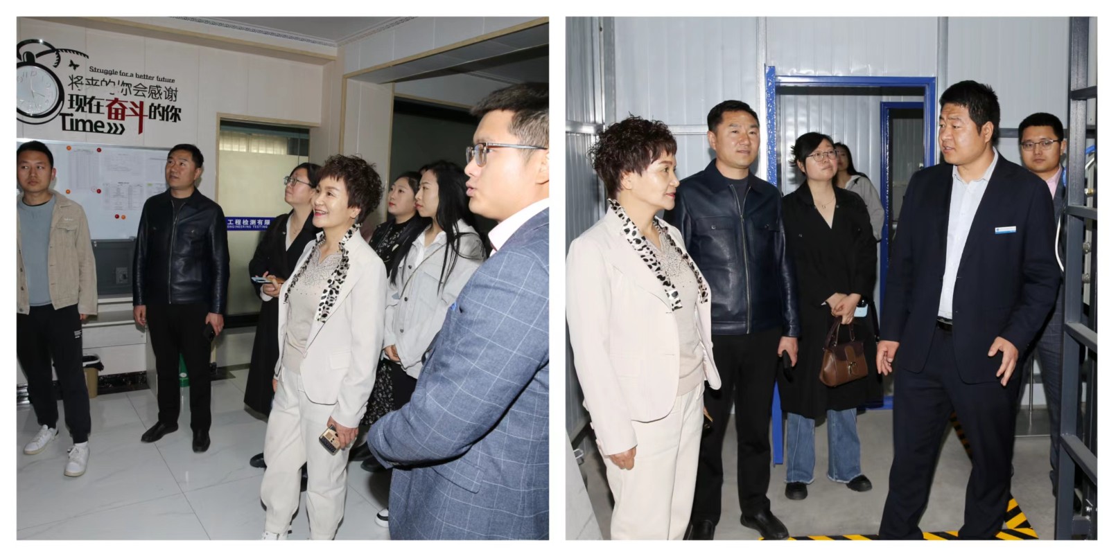 “千名干部幫千企”市地病辦到我公司調研